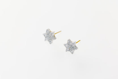 Mini Magens - Silver Glitter