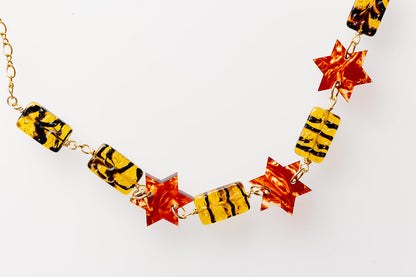 Sima Tortoise Jewish Star Necklace