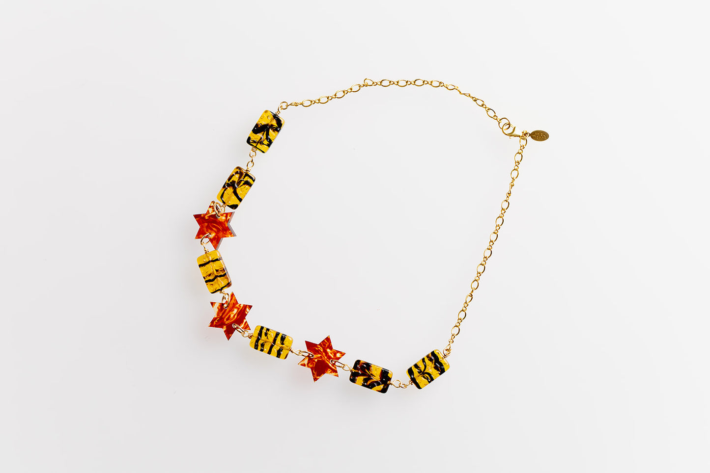Sima Tortoise Jewish Star Necklace
