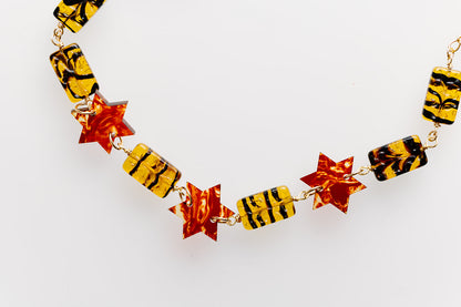 Sima Tortoise Jewish Star Necklace