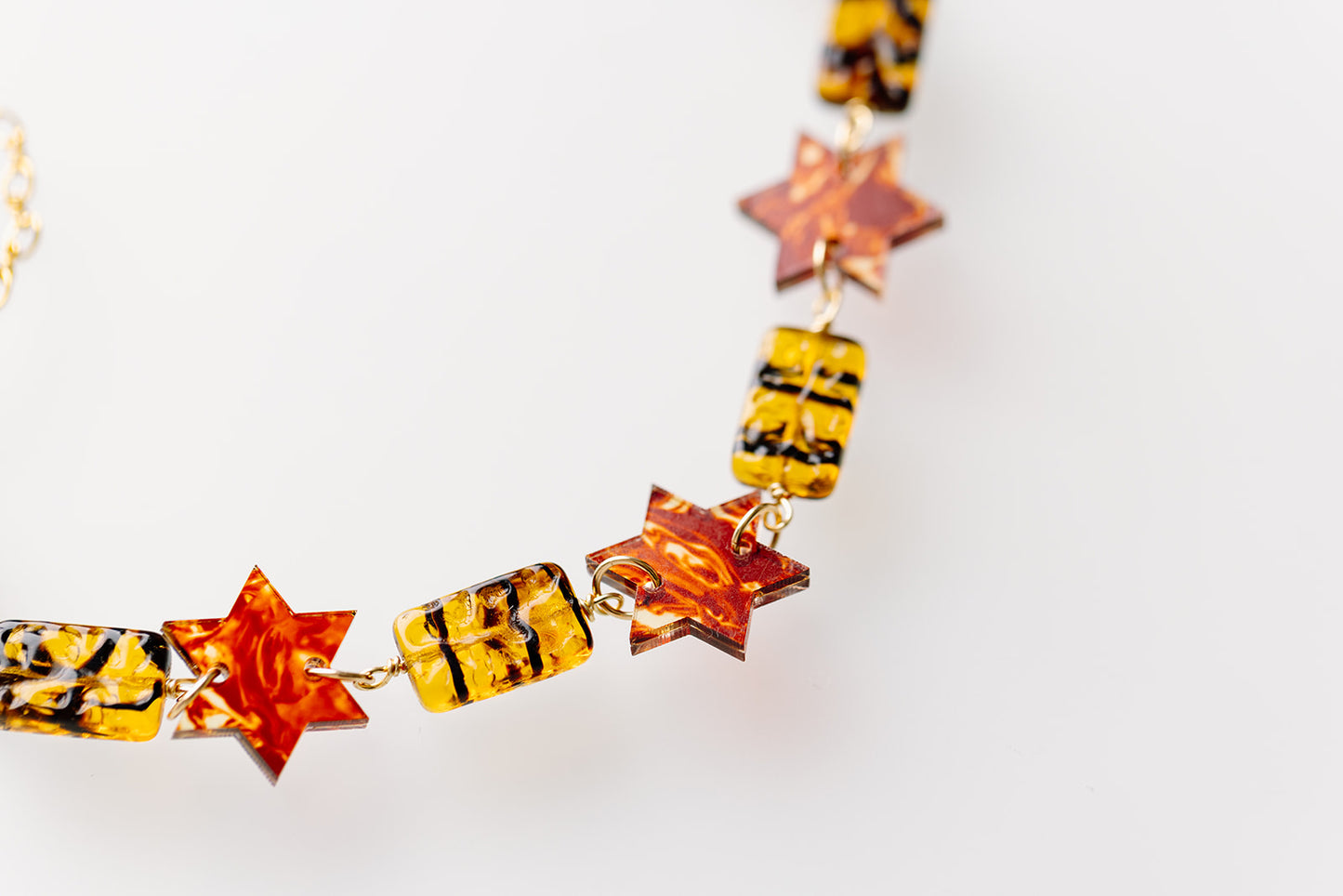 Sima Tortoise Jewish Star Necklace
