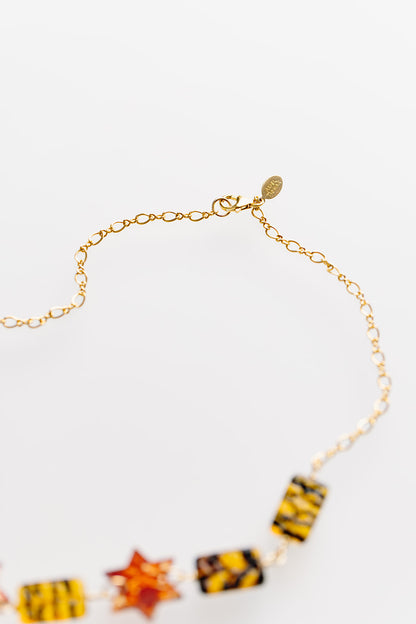 Sima Tortoise Jewish Star Necklace