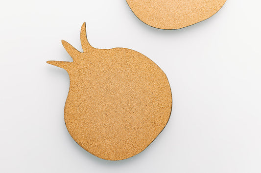 Pomegranate Trivet Set
