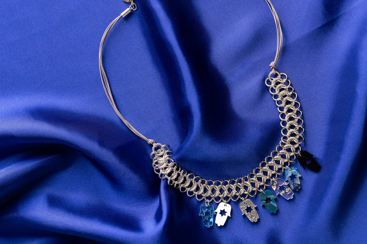 Hamsa Charm Necklace