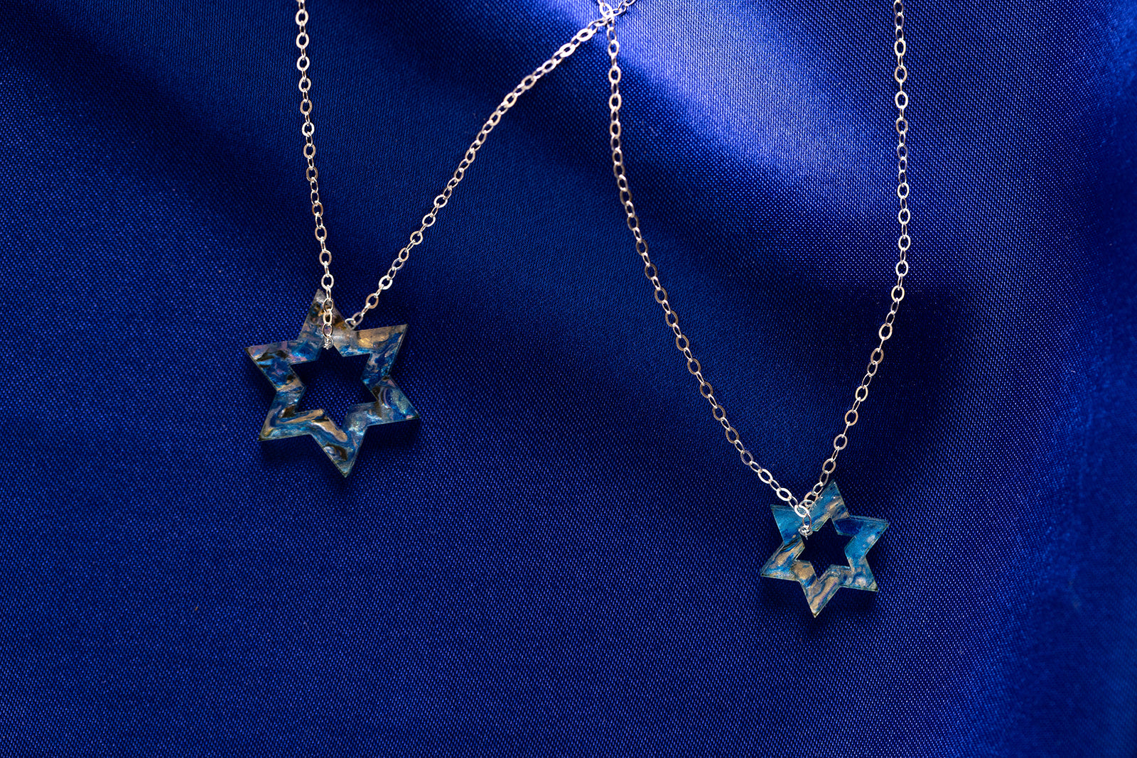 Silver Shema Israel Star Pendant Necklace | eBay