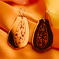 Jewish Papaya Earrings