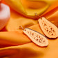 Jewish Papaya Earrings