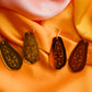 Jewish Papaya Earrings