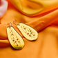 Jewish Papaya Earrings