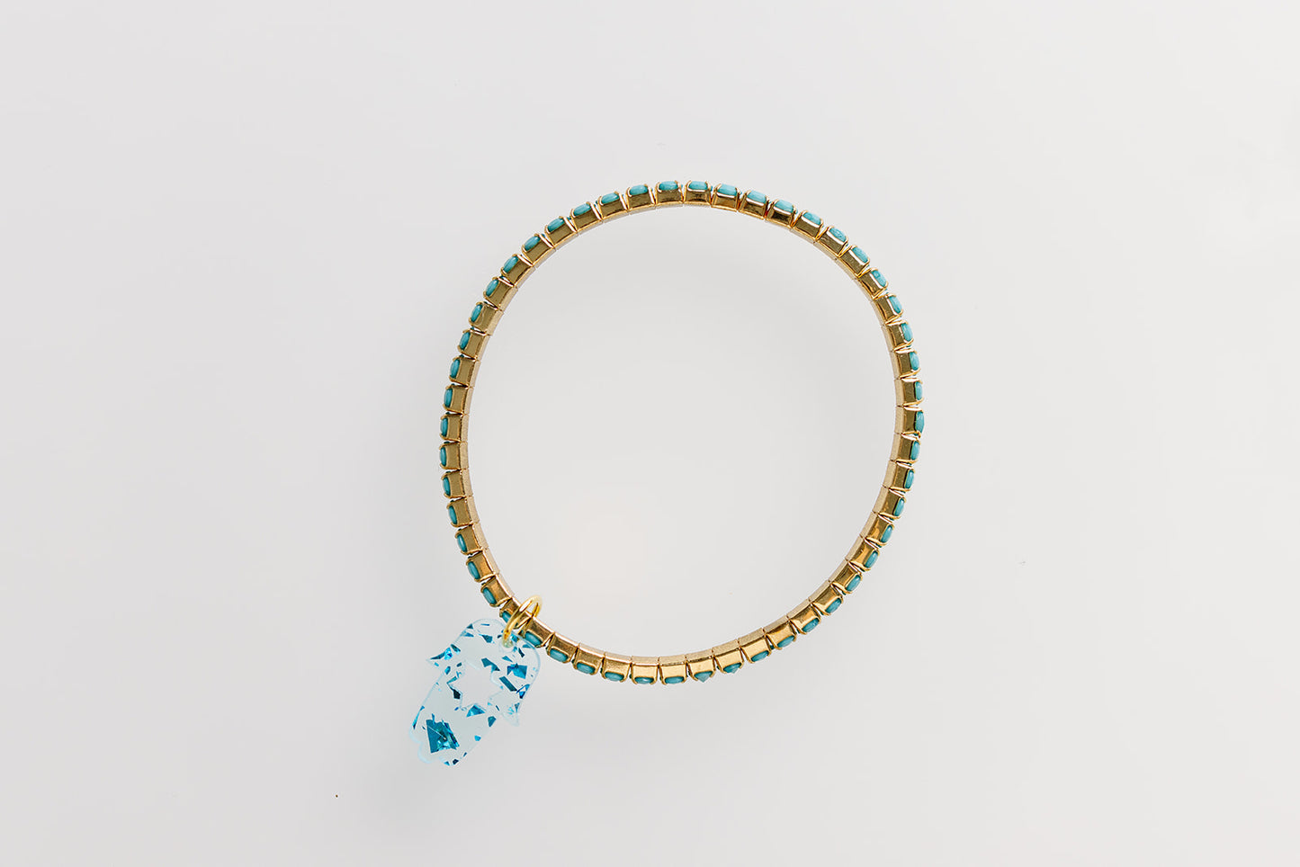 Romi Hamsa Rhinestone Bracelets