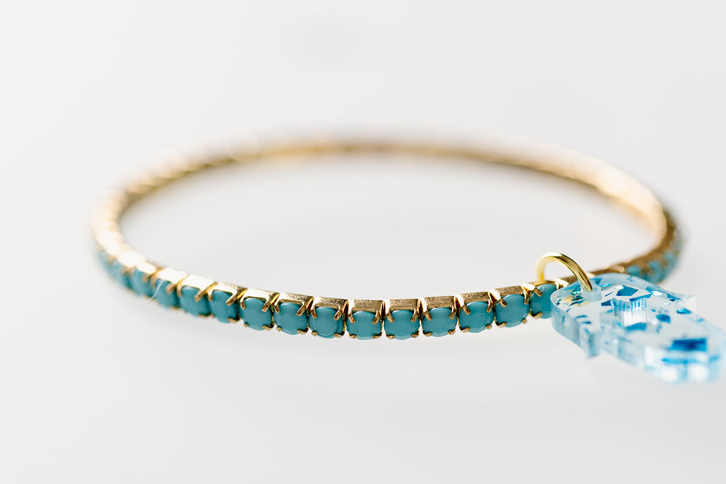 Romi Hamsa Rhinestone Bracelets