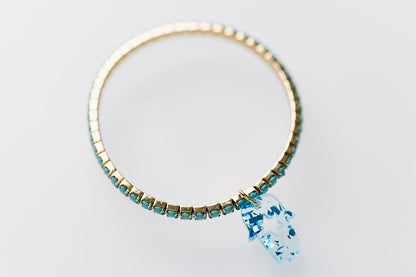 Romi Hamsa Rhinestone Bracelets