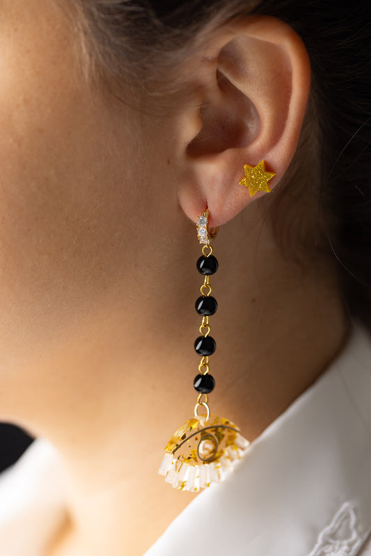 Noga Evil Eye Earrings