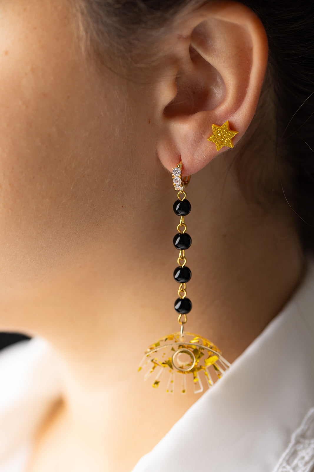 Noga Evil Eye Earrings
