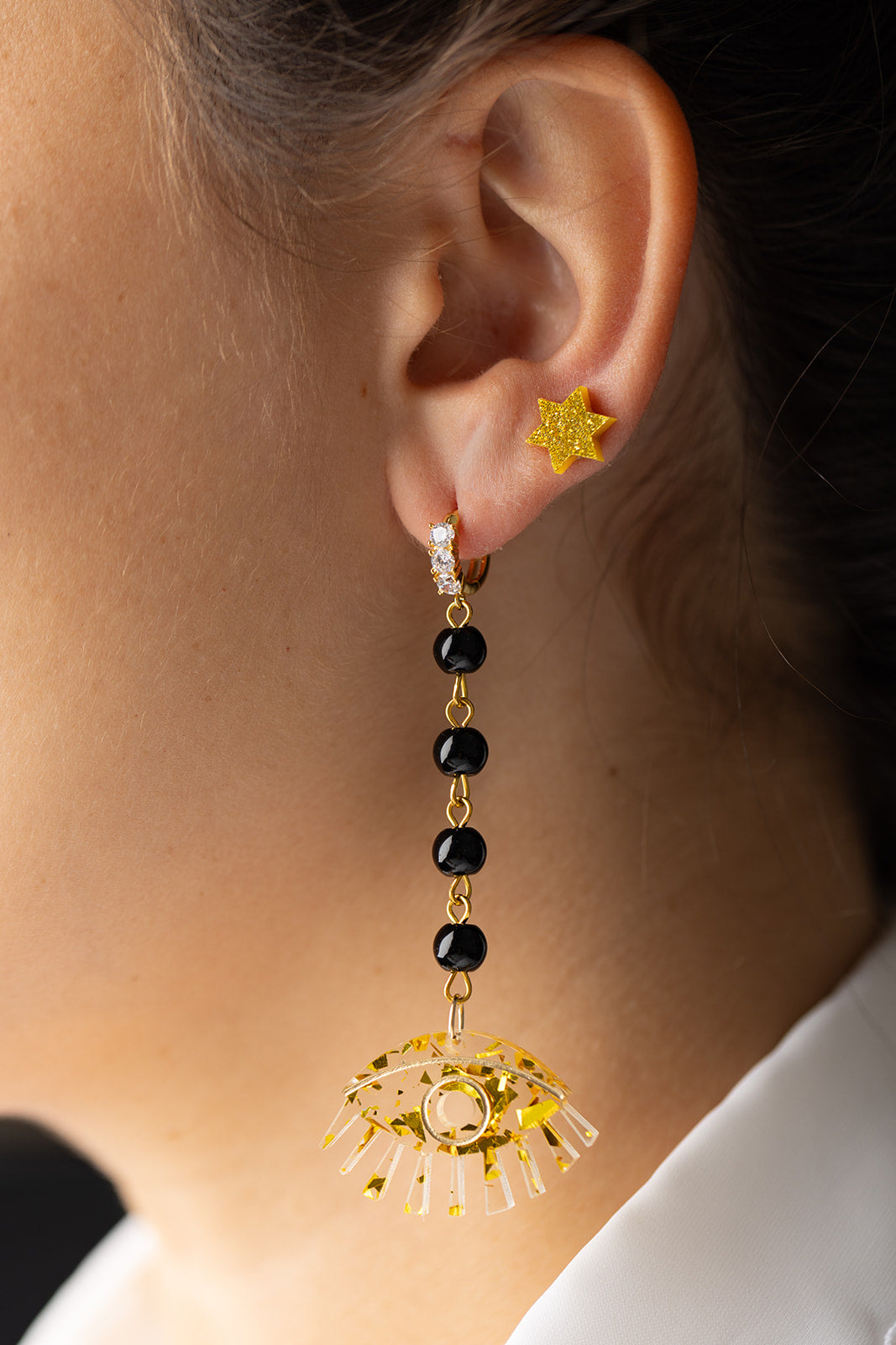 Noga Evil Eye Earrings