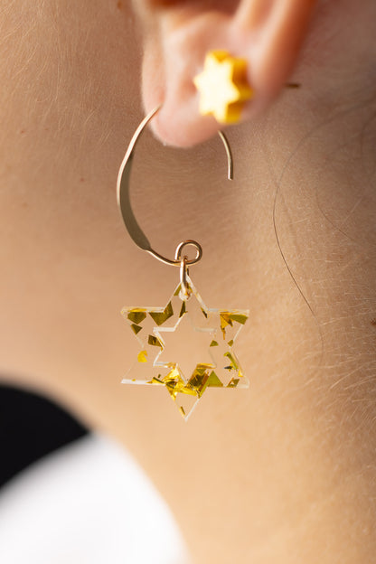 Estelle Jewish Star Earrings