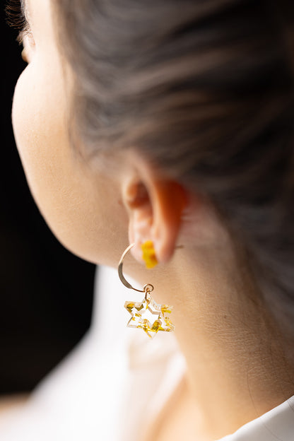 Estelle Jewish Star Earrings