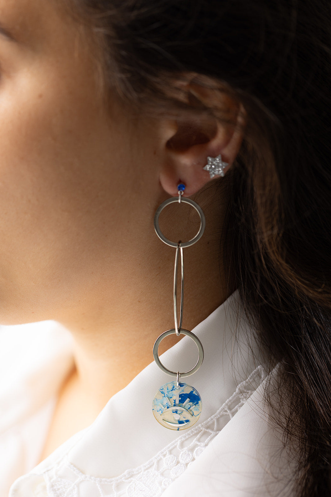 Baila Evil Eye Earrings