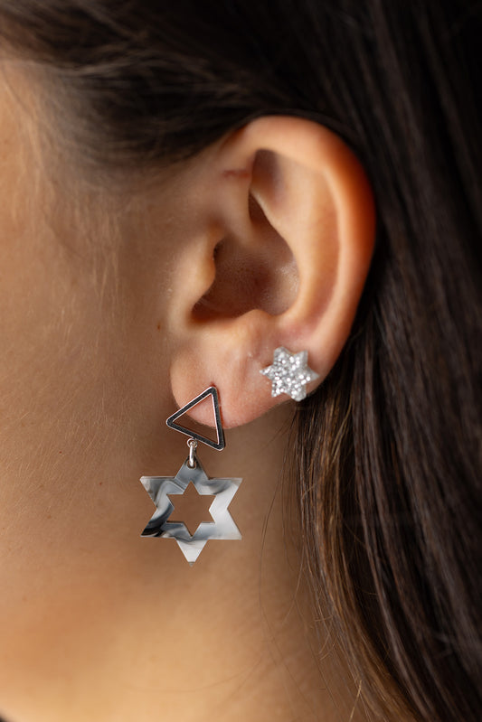 Libby Magen David Petite Dangles