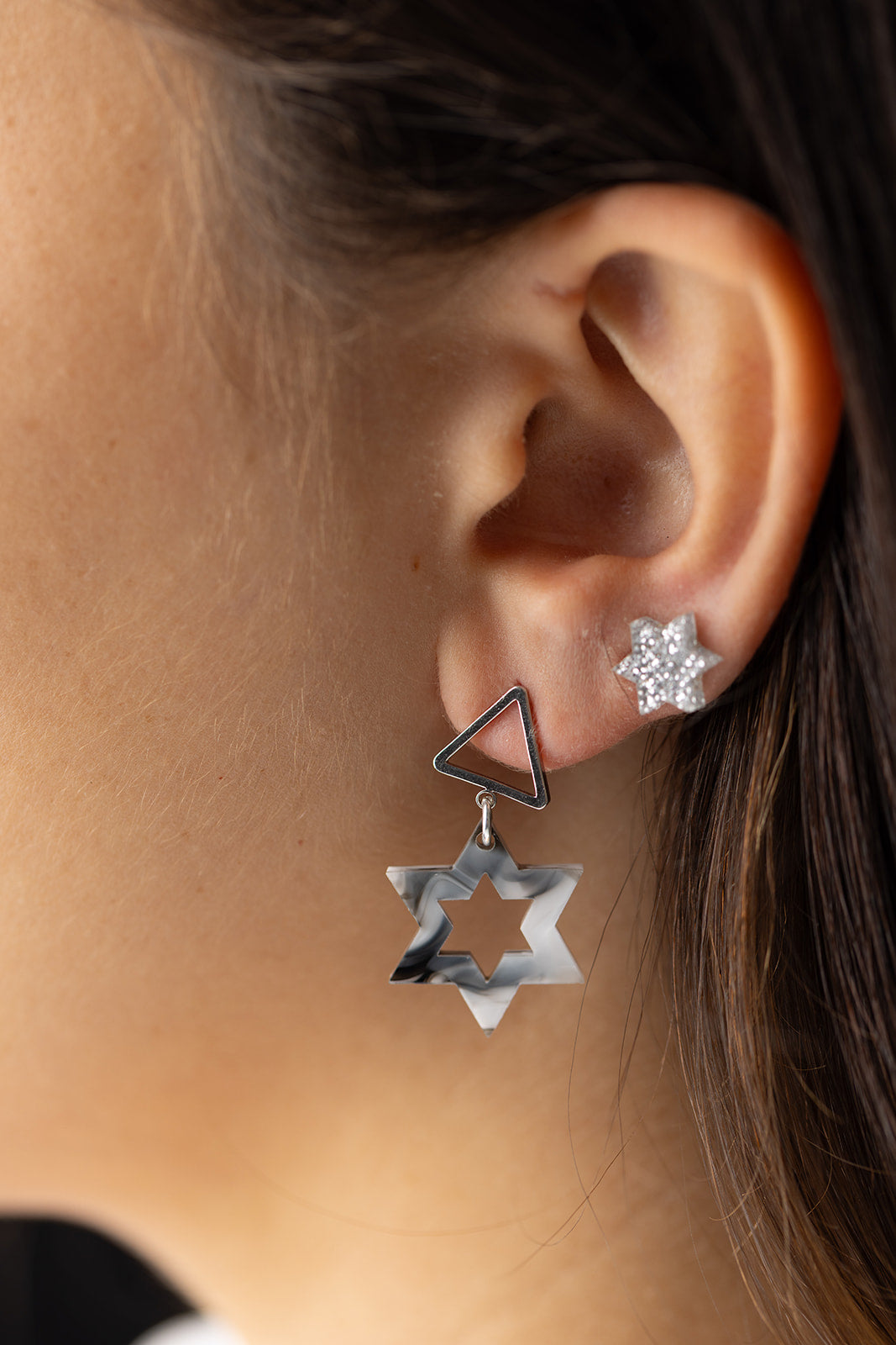 Libby Magen David Petite Dangles