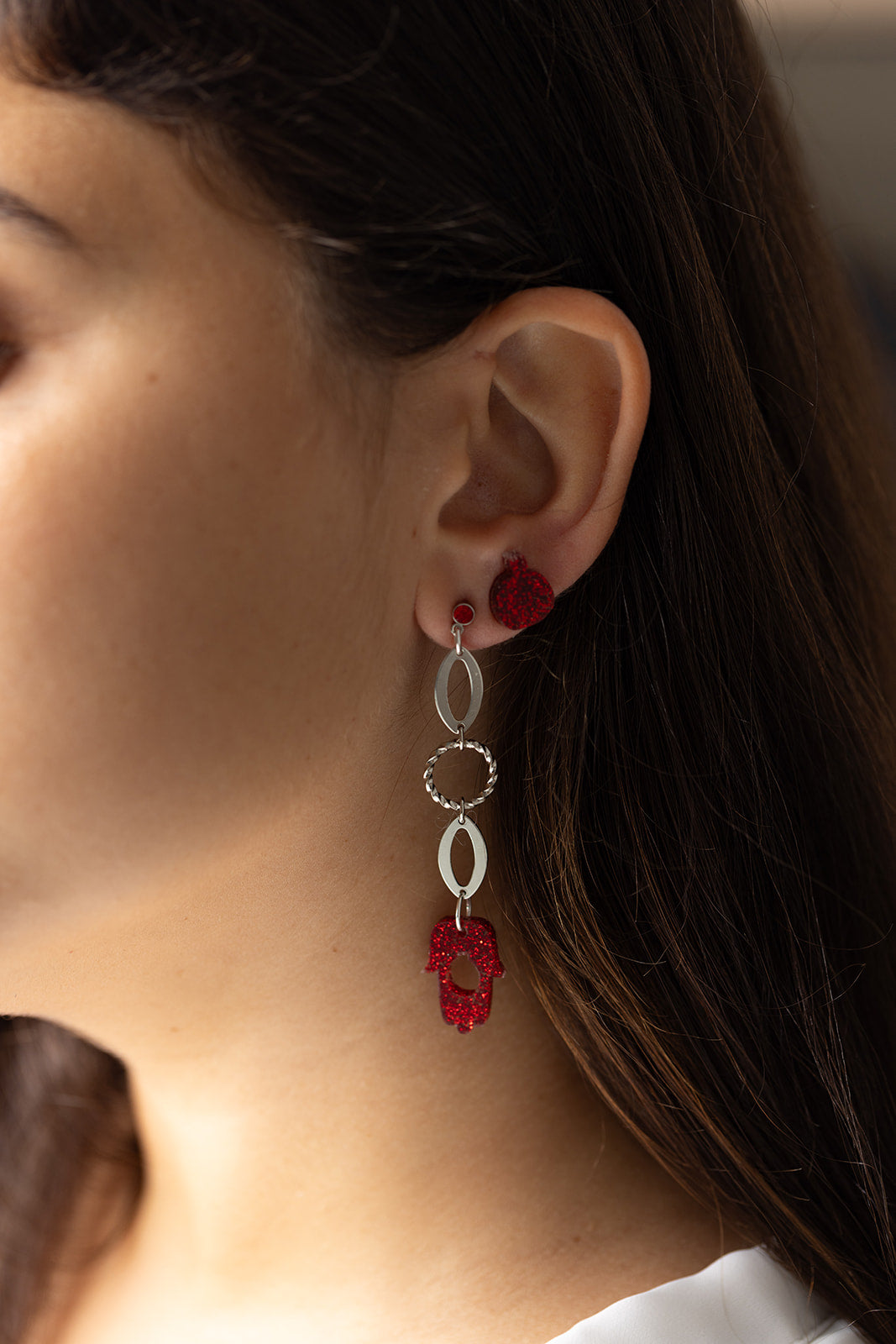 Yael Hamsa Earrings