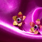 Perach Stud Earrings - Purple