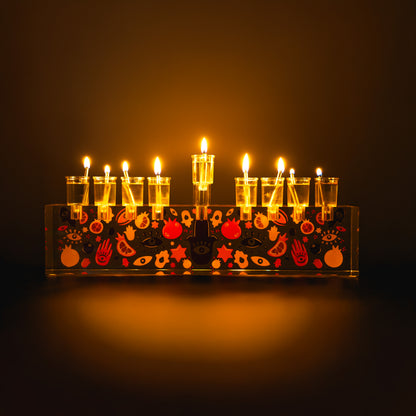 Ariel Tidhar Oil Menorah PRE ORDER