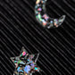 Moon and Magen Studs - Holographic