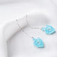 Dreidel Threaders Opal Blue Glitter