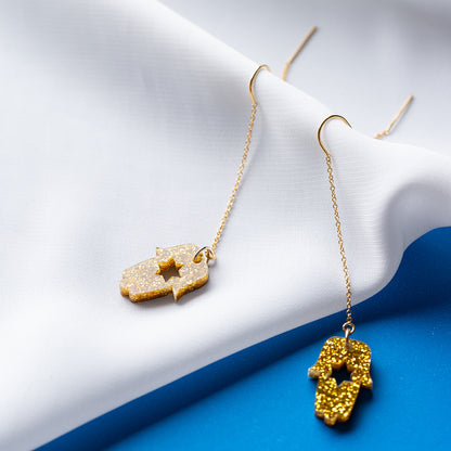 Bat Sheva Threaders Gold Glitter