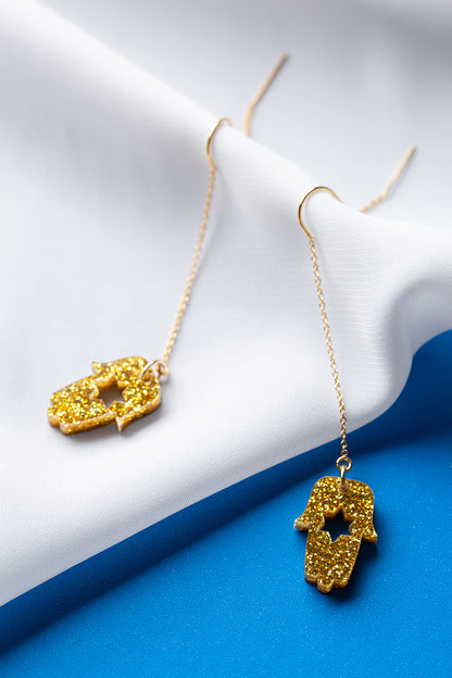 Bat Sheva Threaders Gold Glitter