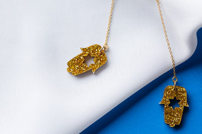 Bat Sheva Threaders Gold Glitter