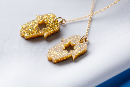 Bat Sheva Threaders Gold Glitter